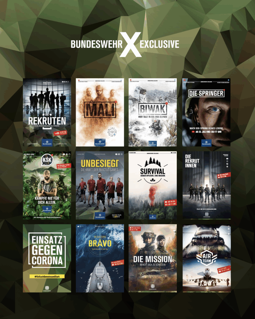 Employer Branding Bundeswehr Die Serien der Bundeswehr