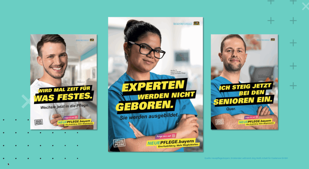 Employer Branding Pflege